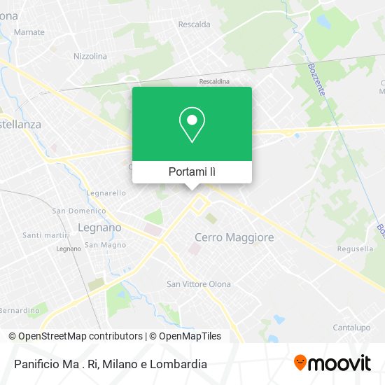 Mappa Panificio Ma . Ri