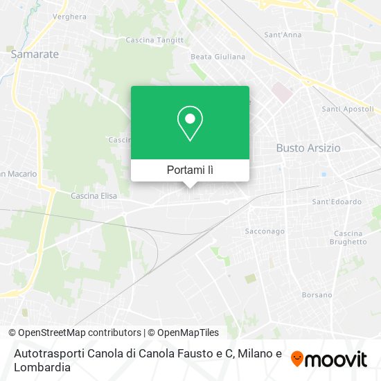 Mappa Autotrasporti Canola di Canola Fausto e C