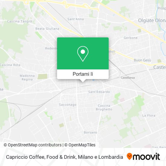 Mappa Capriccio Coffee, Food & Drink