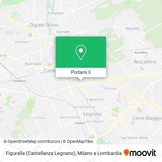 Mappa Figurella (Castellanza Legnano)