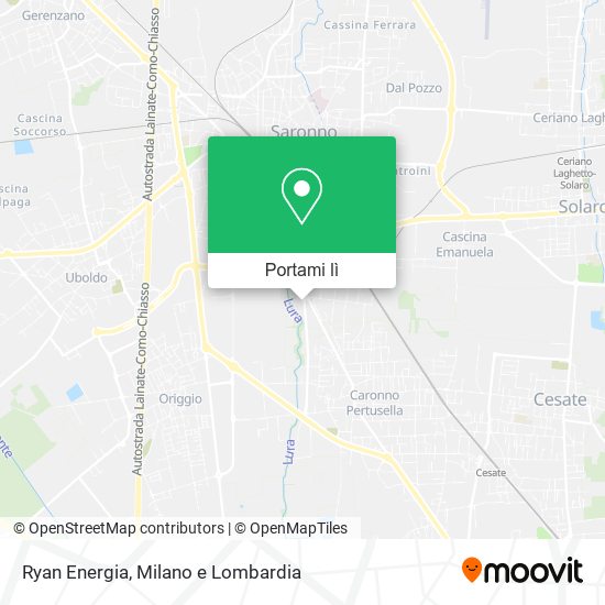 Mappa Ryan Energia