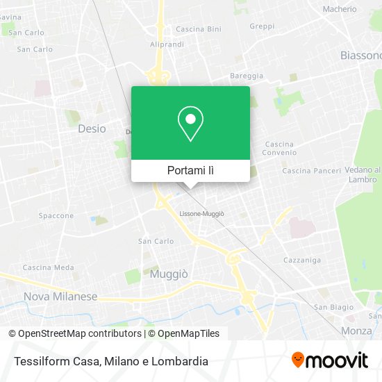 Mappa Tessilform Casa