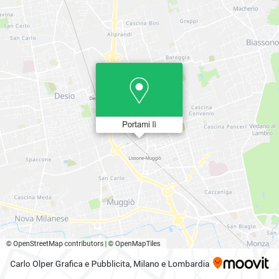 Mappa Carlo Olper Grafica e Pubblicita