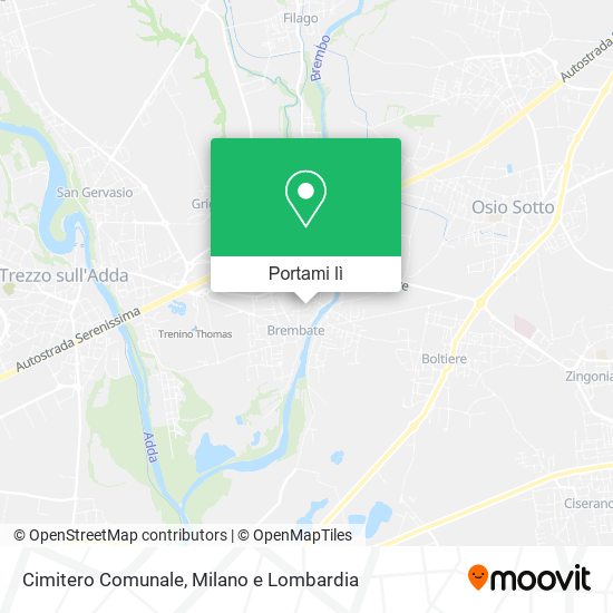 Mappa Cimitero Comunale