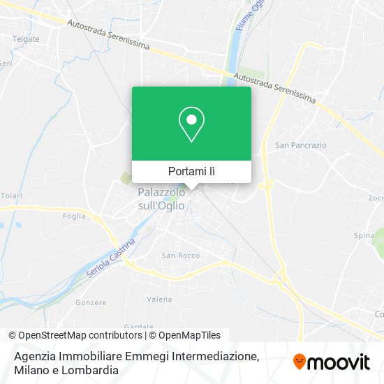 Mappa Agenzia Immobiliare Emmegi Intermediazione