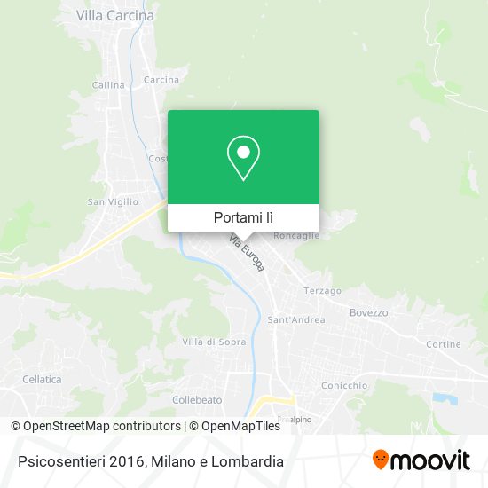 Mappa Psicosentieri 2016