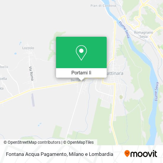 Mappa Fontana Acqua Pagamento