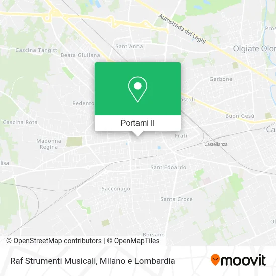 Mappa Raf Strumenti Musicali