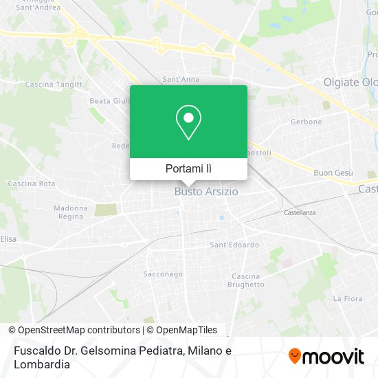 Mappa Fuscaldo Dr. Gelsomina Pediatra