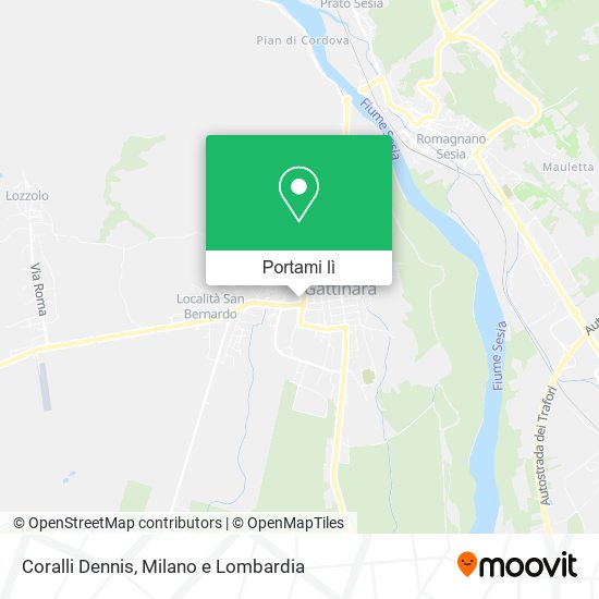 Mappa Coralli Dennis
