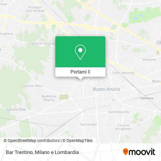 Mappa Bar Trentino