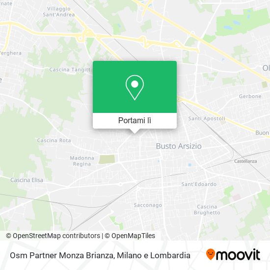 Mappa Osm Partner Monza Brianza
