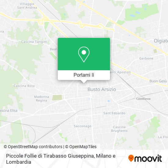 Mappa Piccole Follie di Tirabasso Giuseppina
