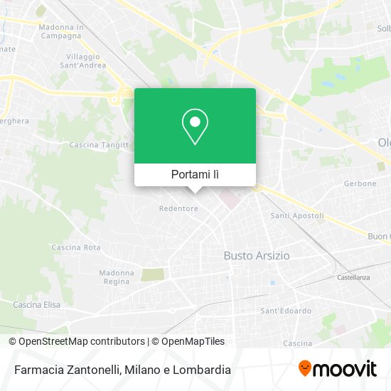 Mappa Farmacia Zantonelli