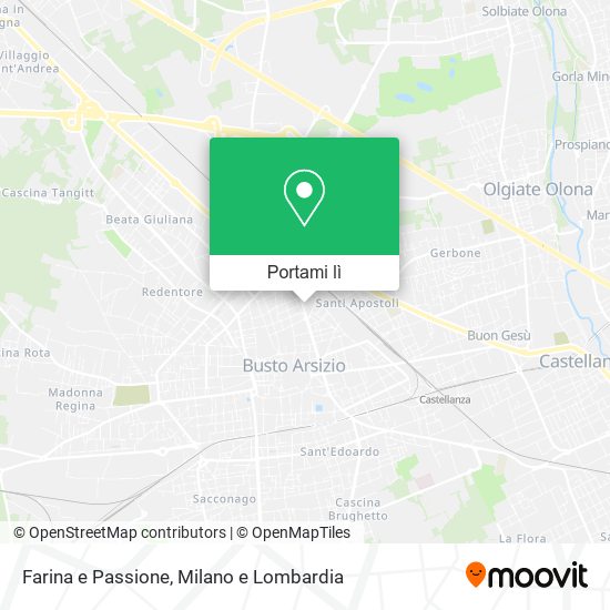 Mappa Farina e Passione