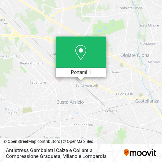 Mappa Antistress Gambaletti Calze e Collant a Compressione Graduata