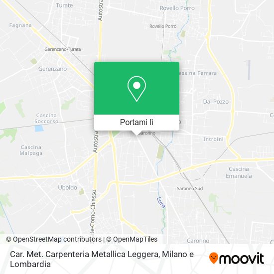 Mappa Car. Met. Carpenteria Metallica Leggera