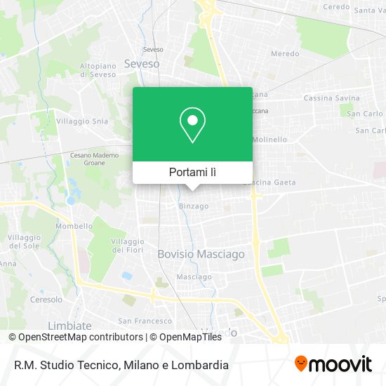 Mappa R.M. Studio Tecnico