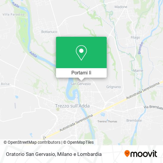 Mappa Oratorio San Gervasio