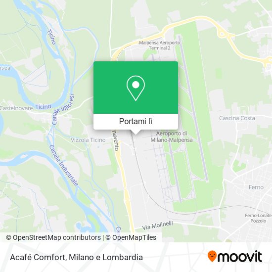 Mappa Acafé Comfort