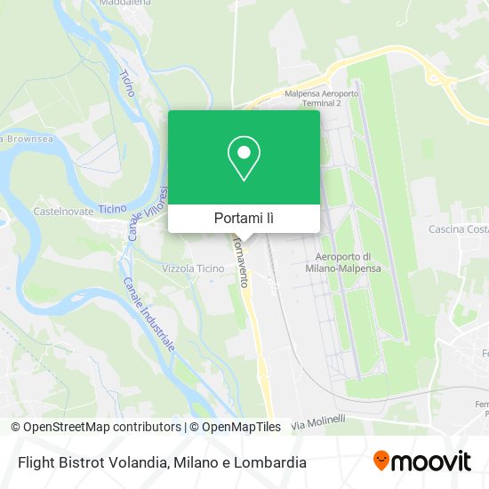 Mappa Flight Bistrot Volandia