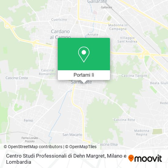 Mappa Centro Studi Professionali di Dehn Margret