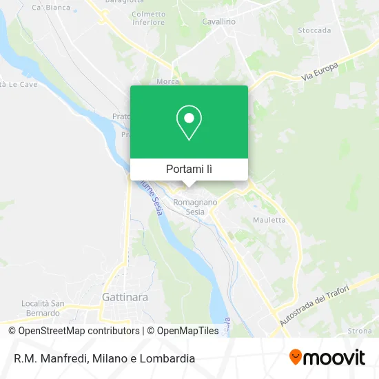 Mappa R.M. Manfredi