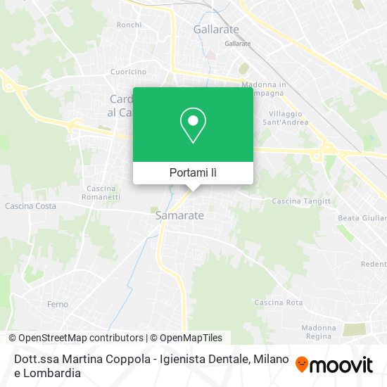 Mappa Dott.ssa Martina Coppola - Igienista Dentale