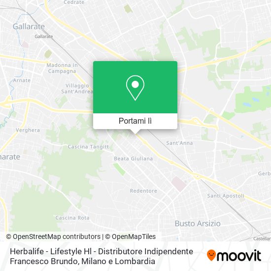 Mappa Herbalife - Lifestyle Hl - Distributore Indipendente Francesco Brundo