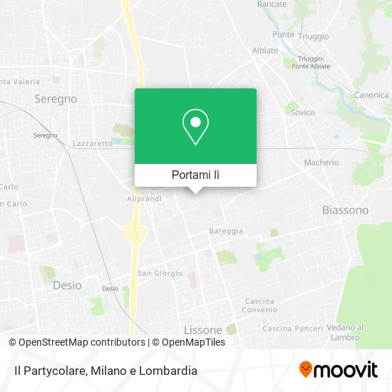 Mappa Il Partycolare