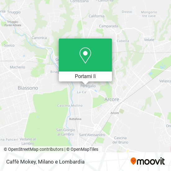 Mappa Caffè Mokey