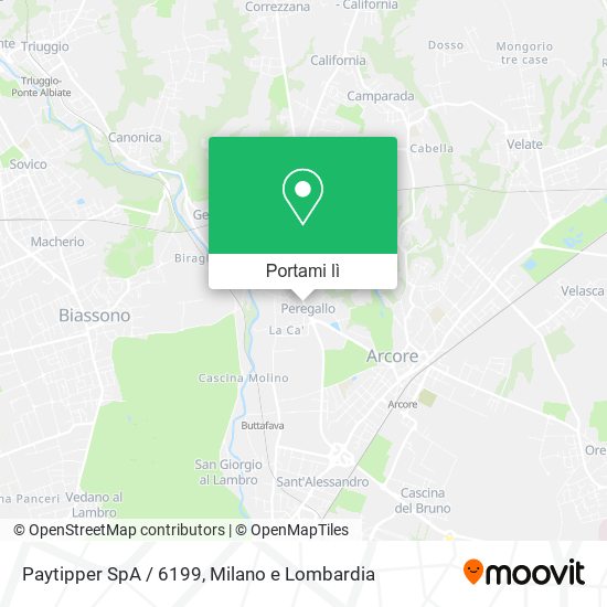 Mappa Paytipper SpA / 6199