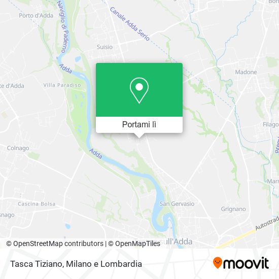 Mappa Tasca Tiziano