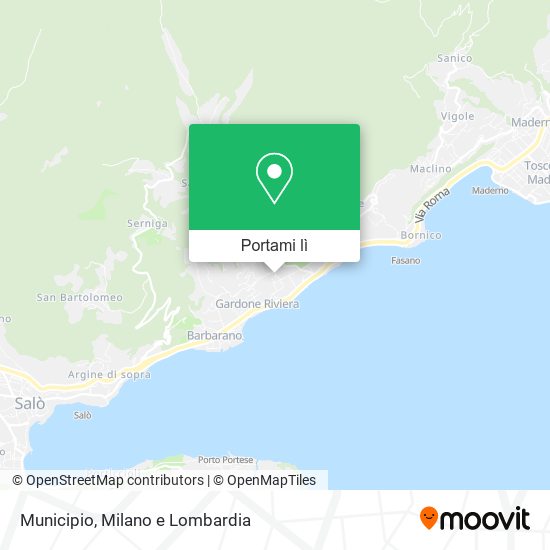 Mappa Municipio