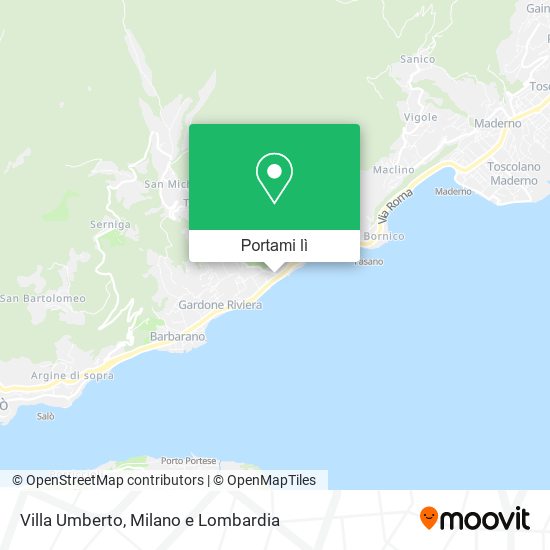 Mappa Villa Umberto