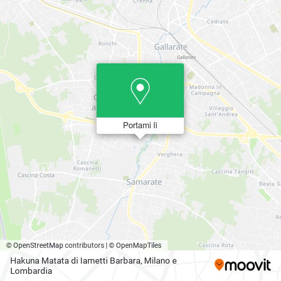 Mappa Hakuna Matata di Iametti Barbara