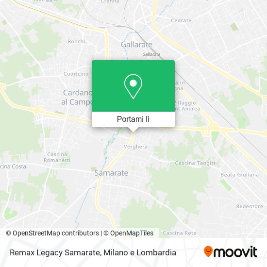 Mappa Remax Legacy Samarate
