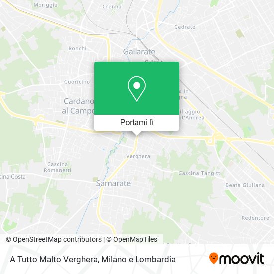Mappa A Tutto Malto Verghera