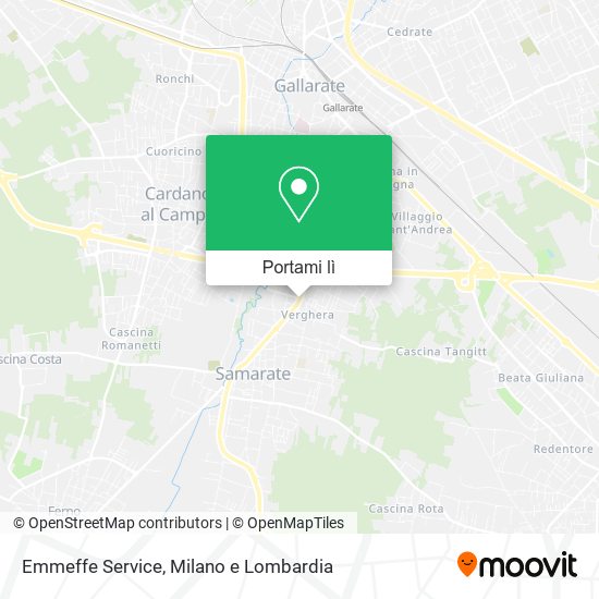 Mappa Emmeffe Service