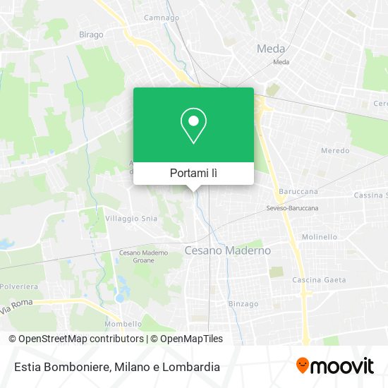 Mappa Estia Bomboniere
