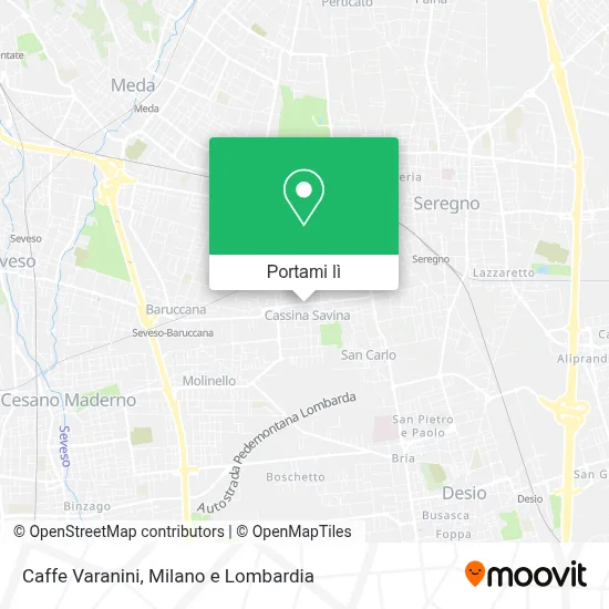 Mappa Caffe Varanini