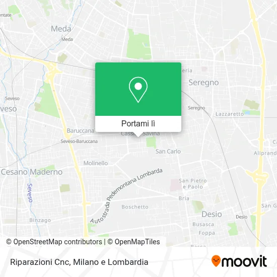 Mappa Riparazioni Cnc