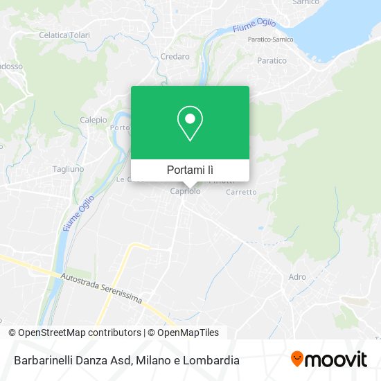Mappa Barbarinelli Danza Asd