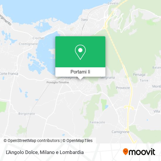 Mappa L'Angolo Dolce