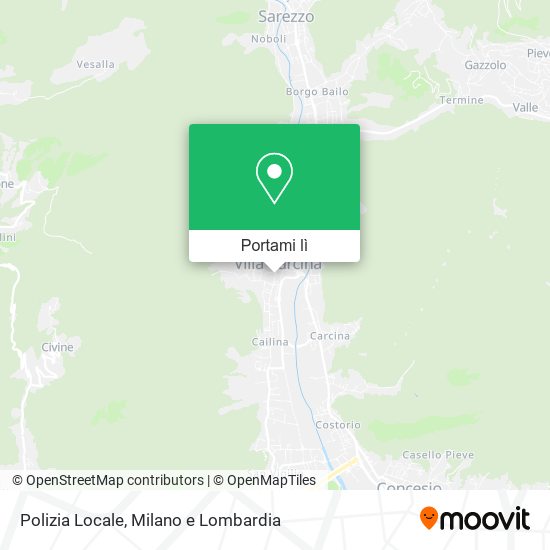 Mappa Polizia Locale