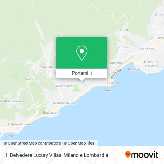 Mappa Il Belvedere Luxury Villas