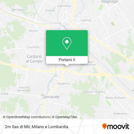 Mappa 2m Sas di Mir
