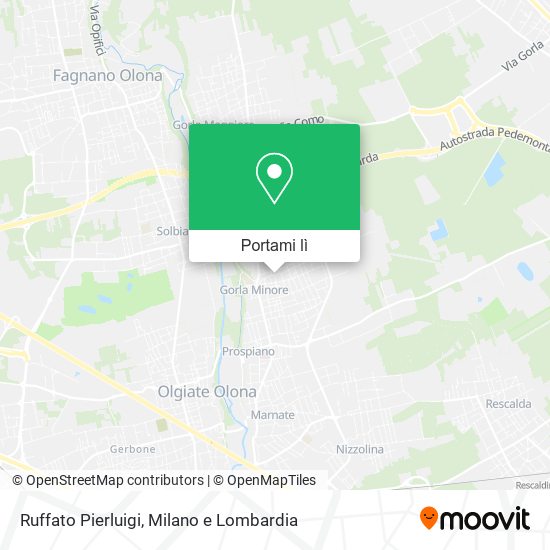 Mappa Ruffato Pierluigi
