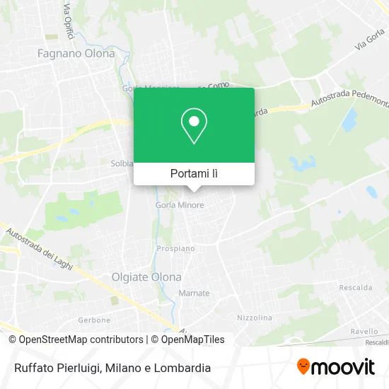 Mappa Ruffato Pierluigi