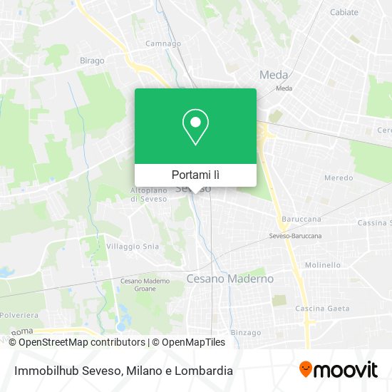 Mappa Immobilhub Seveso
